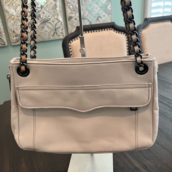 Rebecca Minkoff Swing Crossbody/Shoulder Putty Leather Cross Body Bag - Picture 2 of 9